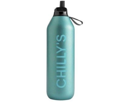 Bottiglia Termica Chilly's SPORT FLIP Series 2 Mate Metallic Atlantis 1 litro