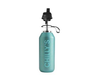 Bottiglia Termica Chilly's SPORT FLIP Series 2 Mate Metalic Atlantis 500ml