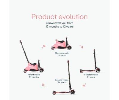 Patinete Xtend Scooter-Ride On Soft Salmn