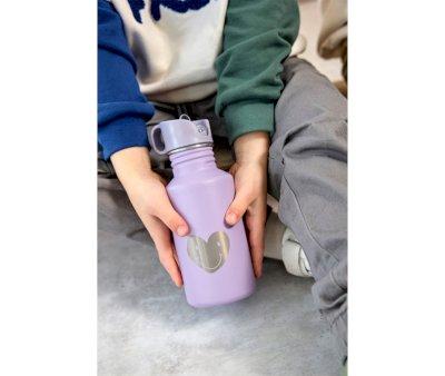 Stainless Steel Bottle Little Gang Heart Lilac 500ml