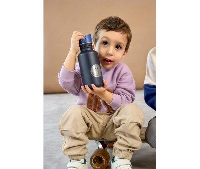Stainless Steel Bottle Little Gang Smile Navy 500ml
