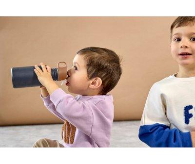Stainless Steel Bottle Little Gang Smile Navy 500ml