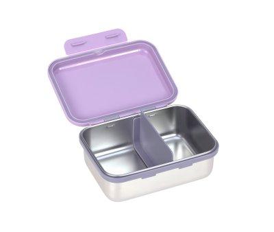 Lunch Box Steel Little Gang Heart Lilac