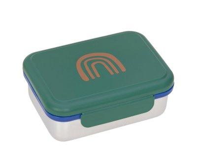 Lunch Box Steel Little Gang Rainbow Green