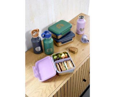 Lunch Box Steel Little Gang Rainbow Green