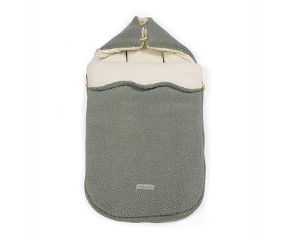 Baby Swaddle Sack with Hood Teddy Paddington Green
