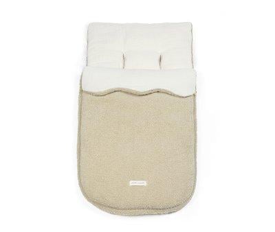 Baby Swaddle Sack with Hood Teddy Paddington Beige