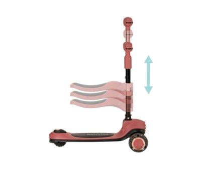 Evolutive Scooter Roller Red