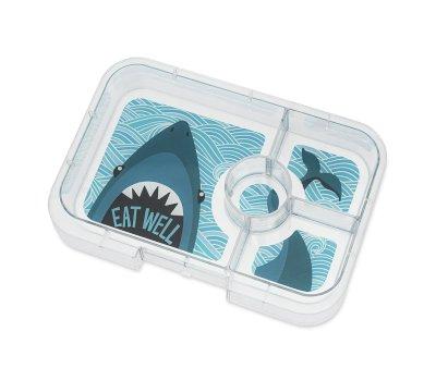 Lunch Box Yumbox Panino 4C Monte Carlo Blue Shark