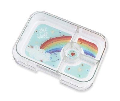 Lancheira Yumbox Panino 4C Aqua Rainbow
