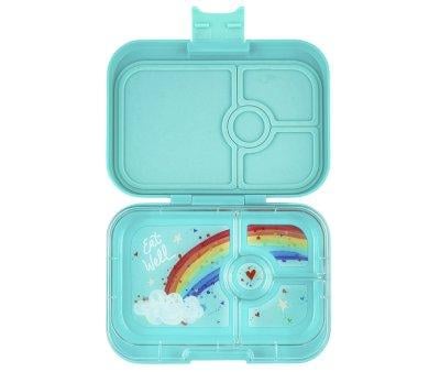 Lancheira Yumbox Panino 4C Aqua Rainbow