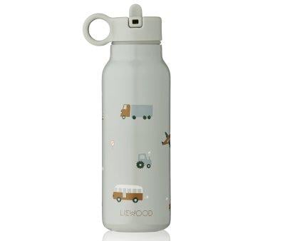 Thermal Steel Bottle Falk 350 ml Vehicles / Dove Blue Mix