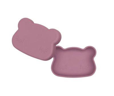 Caja de Almuerzo Snackie Bear Dusty Rose