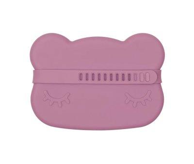 Caja de Almuerzo Snackie Bear Dusty Rose