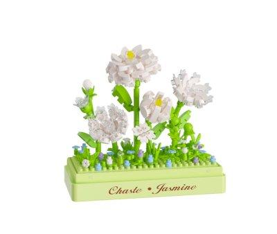 Construction Mini KOCO Bloom Boutique Preserved Flowers Jasmine 285 Pices