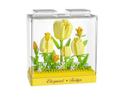 Construction Mini KOCO Bloom Boutique Preserved Flowers Tulipes