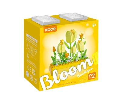 Construction Mini KOCO Bloom Boutique Preserved Flowers Tulipes