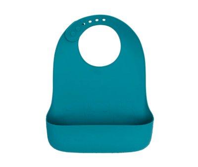 2 Catchie 2.0 Bibs Silicone Blue Dusk & Charcoal