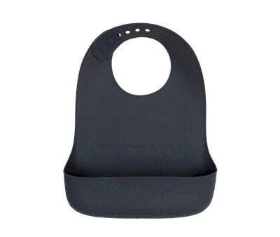 2 Catchie 2.0 Bibs Silicone Blue Dusk & Charcoal