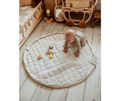 Sac Organic SOFT Rversible Play & Go Stripes Blue