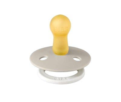 2 Night Pacifiers BIBS Colour Round Sand Glow/Iron Glow
