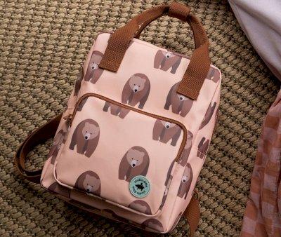 Mochila Pequea Studio Bear Personalizable