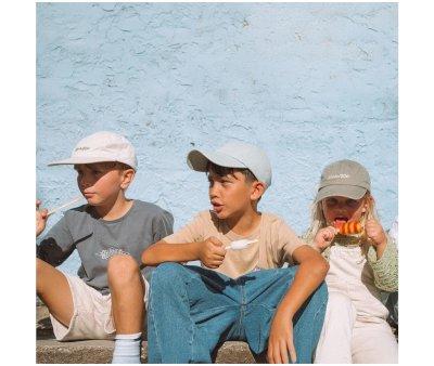 Gorra Banwood Washed 5 Paneles Crema
