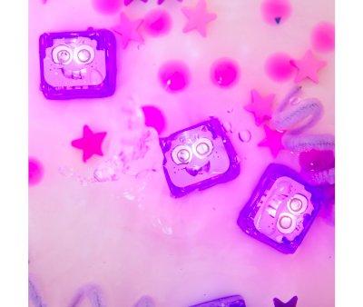 Cubos Iluminados Lumi Lila