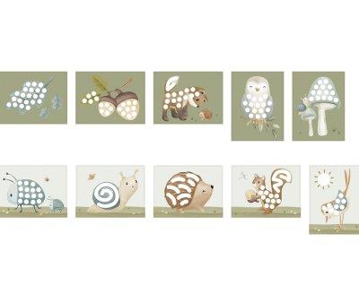Set Pintura Dedos Forest Friends