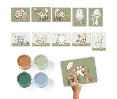 Set Pintura Dedos Forest Friends