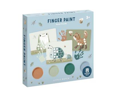 Set Pintura Dedos Forest Friends