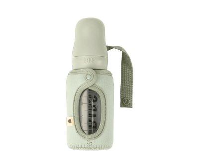 Bottle Glass BIBS Sage 110ml + Small Bottle Cover