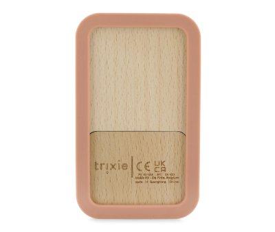 Telfono Madera Silicona Mrs.Cat para Bebs