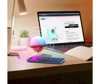 Altoparlante Bluetooth Mega Mush Rouge