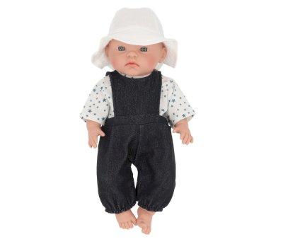 Alex Doll + Denim Pinafore, Star Blouse, and Fisherman Hat