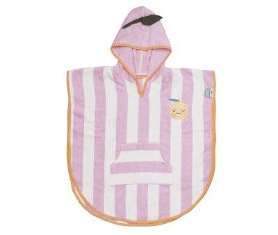 Poncho with Hood Personalised Mandy Mandarin