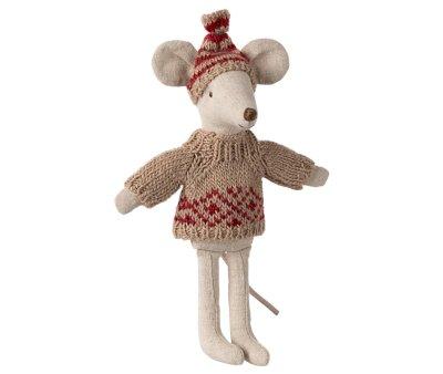 Maglione e Berretto Mouse Mum & Dad Maileg