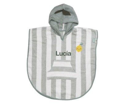 Poncho with Hood Personalised Lola Lemon
