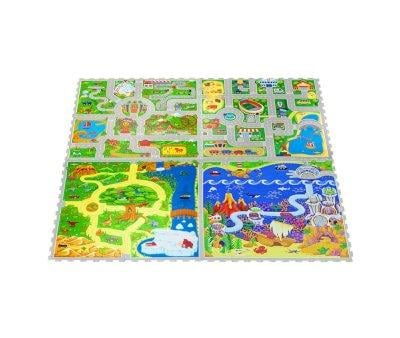 Puzzle Mat City 120 x 120 cm