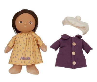 Mueco Dress Me Dinky Lila Lavender Personalizable