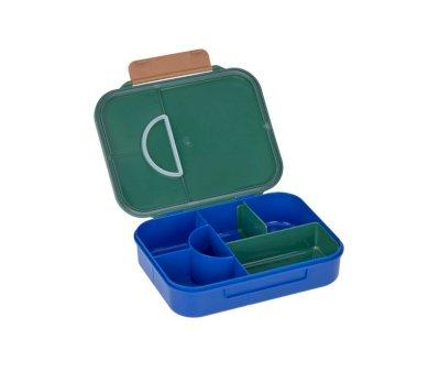 Lunch Box Compartments Bento Rainbow Green