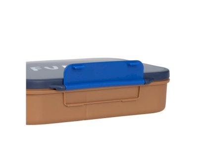 Lunch Box Compartments Bento Smile Navy Blue
