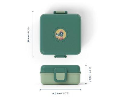 Lunch Box Snacky Forest Green