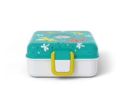 Caja Almuerzo Snacky Azul Dino