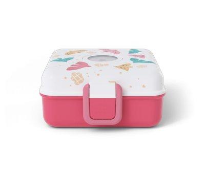 Caja Almuerzo Snacky Rosa Birds