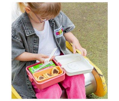 Caja Almuerzo Snacky Rosa Birds