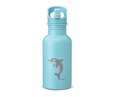 Steelish Flask Blue 0.5 Liters Steel Bottles