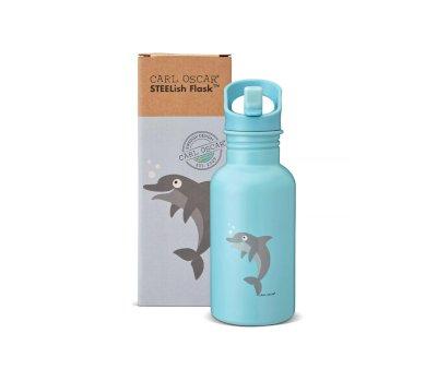 Steelish Flask Blue 0.5 Liters Steel Bottles