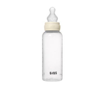 Plastic Bottle BIBS Silicone Ivory 270ml
