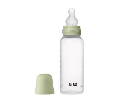 Plastic Bottle BIBS Silicone Sage 270ml